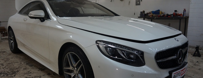 Установка Вебасто на Mercedes S Coupe W222