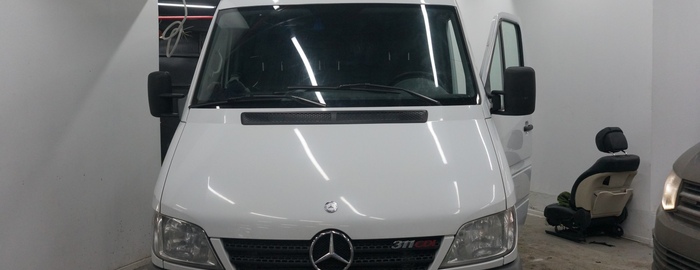 Подключение минитаймера на Mercedes Sprinter