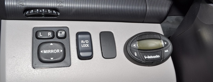 Установка Webasto на Mitsubishi Pajero Sport